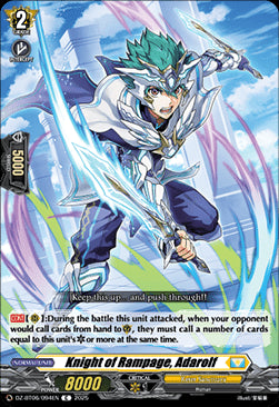 Knight of Rampage, Adarolf [D-Format]⁣ - Generation Dragenesis⁣ (Common)⁣ [94]