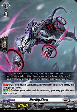 Herbig Claw [D Format]⁣ - Generation Dragenesis⁣ (Special EX)⁣ [EX25]