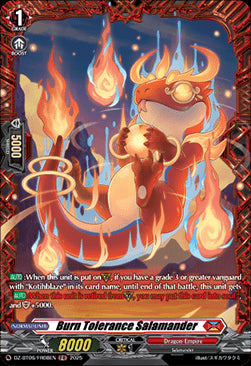 Burn Tolerance Salamander [D-Format] (V.2 - Frame Rare)⁣ - Generation Dragenesis⁣ (Frame Rare)⁣ [FR08]