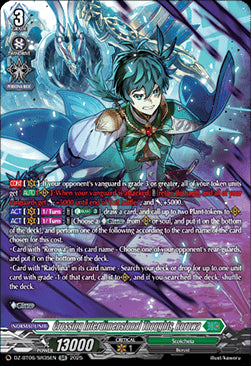 Crossing Interdimensional Thoughts, Rorowa [D-Format] (V.4 - Silver Rare)⁣ - Generation Dragenesis⁣ (Silver Rare)⁣ [SR35]