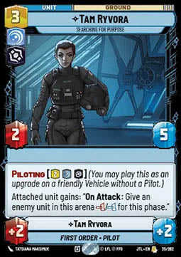 Tam Ryvora, Searching For Purpose - Jump to Lightspeed (Rare) [JTL-035]