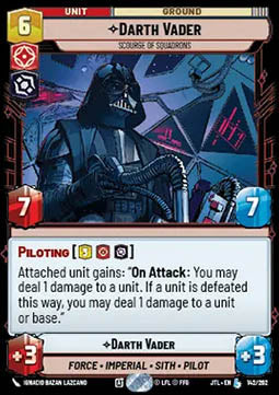 Darth Vader, Scourge of Squadrons - Jump to Lightspeed (Legendary) [JTL-142]