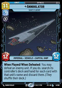 Annihilator, Tagge's Flagship⁣ - Jump to Lightspeed⁣ (Legendary)⁣ [041]