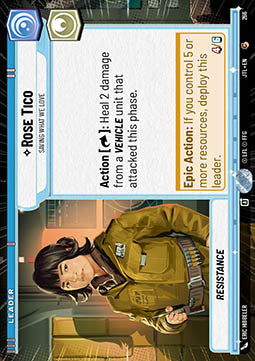 Rose Tico, Saving What We Love (V.1)⁣ - Jump to Lightspeed: Extras⁣ (Common)⁣ [266]