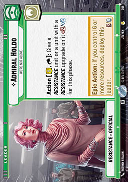 Admiral Holdo, We're Not Alone (V.1)⁣ - Jump to Lightspeed: Extras⁣ (Rare)⁣ [269]