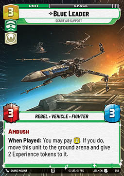 Blue Leader, Scarif Air Support⁣ - Jump to Lightspeed: Extras⁣ (Uncommon)⁣ [358]