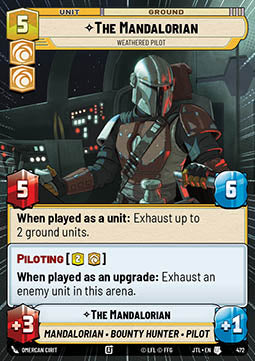 The Mandalorian, Weathered Pilot⁣ - Jump to Lightspeed: Extras⁣ (Uncommon)⁣ [472]