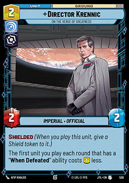 Director Krennic, On the Verge of Greatness (V.2)⁣ - Jump to Lightspeed⁣ (Uncommon)⁣ [530]