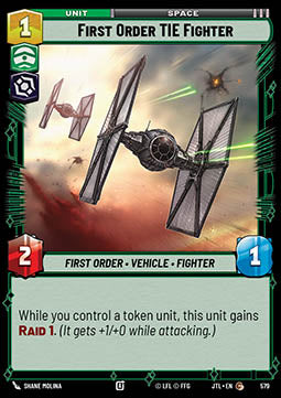First Order TIE Fighter (V.2)⁣ - Jump to Lightspeed⁣ (Common)⁣ [579]
