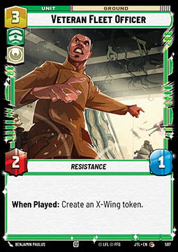 Veteran Fleet Officer (V.2)⁣ - Jump to Lightspeed⁣ (Common)⁣ [597]