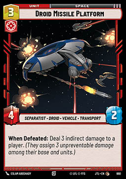 Droid Missile Platform (V.2)⁣ - Jump to Lightspeed⁣ (Common)⁣ [660]