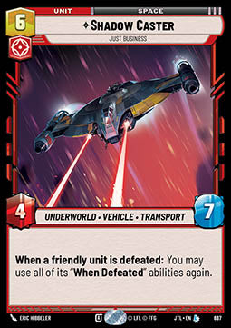 Shadow Caster, Just Business (V.2)⁣ - Jump to Lightspeed⁣ (Legendary)⁣ [667]