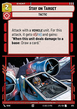 Stay on Target (V.2)⁣ - Jump to Lightspeed⁣ (Uncommon)⁣ [675]