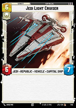 Jedi Light Cruiser (V.2)⁣ - Jump to Lightspeed⁣ (Common)⁣ [749]
