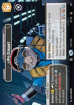 Rio Durant, Wisecracking Wheelman (V.2)⁣ - Jump to Lightspeed: Extras⁣ (Common)⁣ [1011]