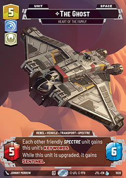 Ghost, Heart of the Family (V.3) - Jump to Lightspeed: Extras (Legendary) [XJTL-1020]