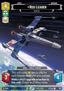 Red Leader, Form Up (V.3)⁣ - Jump to Lightspeed: Extras⁣ (Uncommon)⁣ [1027]