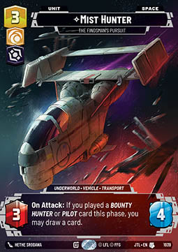 Mist Hunter, The Findsman's Pursuit (V.3) - Jump to Lightspeed: Extras (Uncommon) [XJTL-1039]