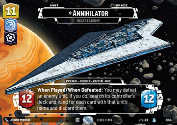Annihilator, Tagge's Flagship (V.4)⁣ - Jump to Lightspeed: Extras⁣ (Legendary)⁣ [1054]