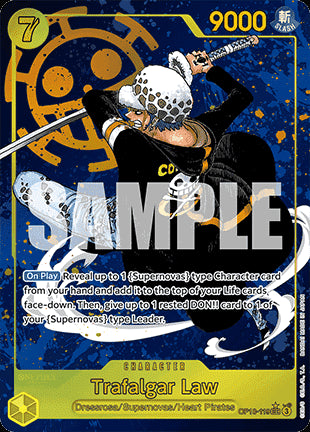 Trafalgar Law (OP10-119) (V.2) - Royal Blood (Alternate Art) [OP10-119]