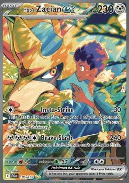 Hop's Zacian ex⁣ - Journey Together⁣ (Special Illustration Rare)⁣ [186]