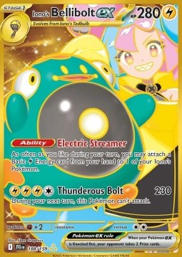 Iono's Bellibolt ex⁣ - Journey Together⁣ (Secret Rare)⁣ [188]