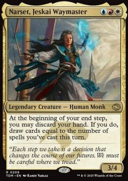 Narset, Jeskai Waymaster⁣ - Tarkir: Dragonstorm⁣ (Rare)⁣ [209]