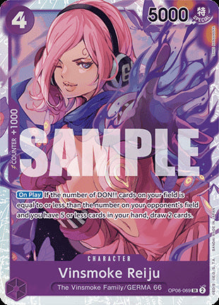 Vinsmoke Reiju (OP06-069) (V.1)⁣ - The Best⁣ (Super Rare)⁣ [OP06-069]