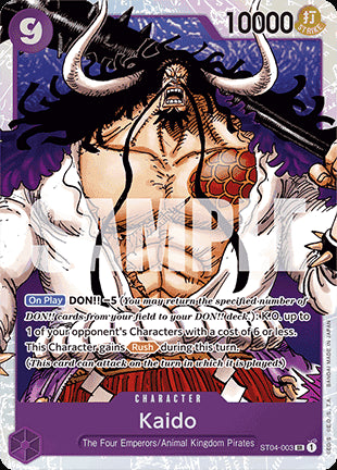 Kaido (ST04-003) (V.1)⁣ - The Best⁣ (Super Rare)⁣ [ST04-003]