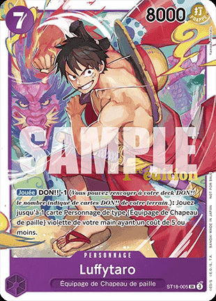 Luffy-Tarou (ST18-005) (V.1)⁣ - Unnumbered Promos⁣ (Super Rare)⁣ [ST18-005]