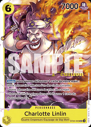 Charlotte Linlin (ST20-005) (V.1)⁣ - Unnumbered Promos⁣ (Super Rare)⁣ [ST20-005]