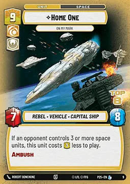 Home One, On My Mark (V.1) - 2025 Promos (Legendary) [P25-009]