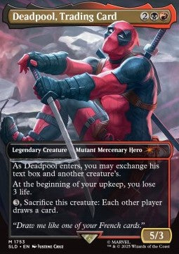 Deadpool, Trading Card⁣ - Secret Lair Drop Series: Marvel Superdrop⁣ (Mythic)⁣ [1753]