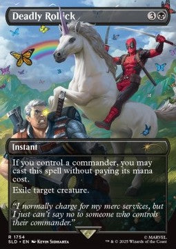 Deadly Rollick - Secret Lair Drop Series: Marvel Superdrop (Rare) [SLDMVL-1754]