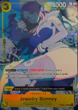Jewelry Bonney (OP08-105) (V.1)⁣ - Unnumbered Promos⁣ (Super Rare)⁣ [OP08-105]