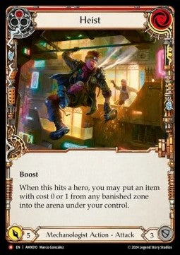 Heist (Red) (Regular) - Armory Deck: Maxx Nitro (Majestic) [AMX-010]