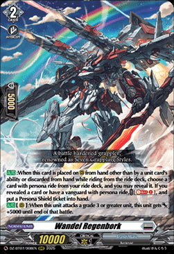 Wandel Regenbork [D-Format] (V.1 - Triple Rare)⁣ - Moon Fangs & Cerulean Blaze⁣ (Triple Rare)⁣ [008]
