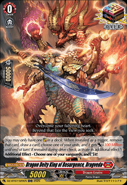 Dragon Deity King of Resurgence, Dragveda [D Format]⁣ - Moon Fangs & Cerulean Blaze⁣ (Over RR)⁣ [020]