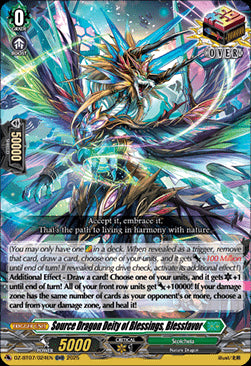 Source Dragon Deity of Blessings, Blessfavor [D Format]⁣ - Moon Fangs & Cerulean Blaze⁣ (Over RR)⁣ [024]