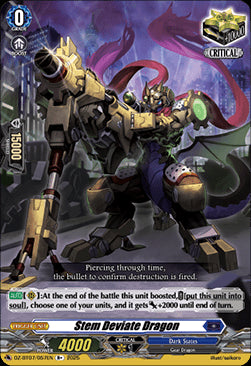 Stem Deviate Dragon [D Format]⁣ - Moon Fangs & Cerulean Blaze⁣ (Rare)⁣ [057]