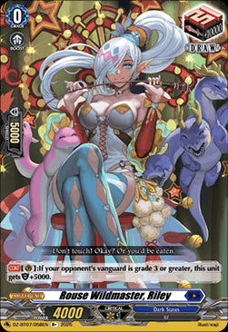 Rouse Wildmaster, Riley [D Format]⁣ - Moon Fangs & Cerulean Blaze⁣ (Rare)⁣ [058]