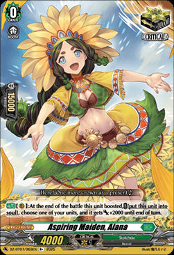 Aspiring Maiden, Alana [D Format]⁣ - Moon Fangs & Cerulean Blaze⁣ (Rare)⁣ [063]