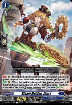 Steam Maiden, Zimry [D-Format] (V.1 - Rare)⁣ - Moon Fangs & Cerulean Blaze⁣ (Rare)⁣ [073]