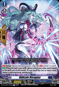 Ridicule Disrupter [D-Format]⁣ - Moon Fangs & Cerulean Blaze⁣ (Rare)⁣ [076]