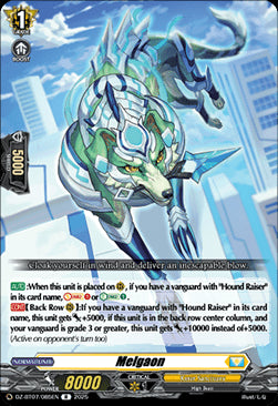 Melgaon [D-Format] (V.1 - Rare)⁣ - Moon Fangs & Cerulean Blaze⁣ (Rare)⁣ [085]