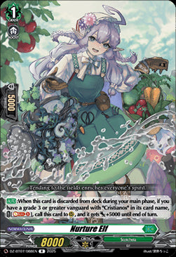 Nurture Elf [D-Format] (V.1 - Rare)⁣ - Moon Fangs & Cerulean Blaze⁣ (Rare)⁣ [088]