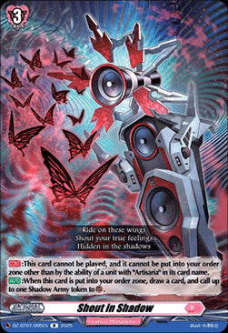 Shout in Shadow [D-Format] (V.1 - Rare)⁣ - Moon Fangs & Cerulean Blaze⁣ (Rare)⁣ [095]