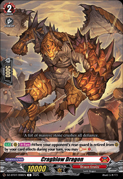 Cragblow Dragon [D-Format]⁣ - Moon Fangs & Cerulean Blaze⁣ (Common)⁣ [098]