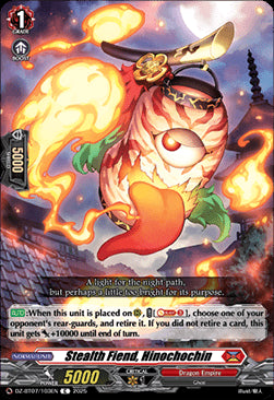 Stealth Fiend, Hinochochin [D-Format]⁣ - Moon Fangs & Cerulean Blaze⁣ (Common)⁣ [103]