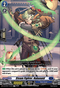 Steam Fighter, Nabonaid [D-Format]⁣ - Moon Fangs & Cerulean Blaze⁣ (Common)⁣ [107]